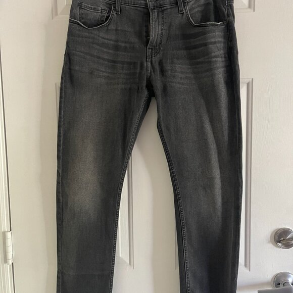 7 For All Mankind Bootcut 34 x 32 Men's Slimmy Jeans Size 34 x 32 Zip Fpant03 - Picture 1 of 6